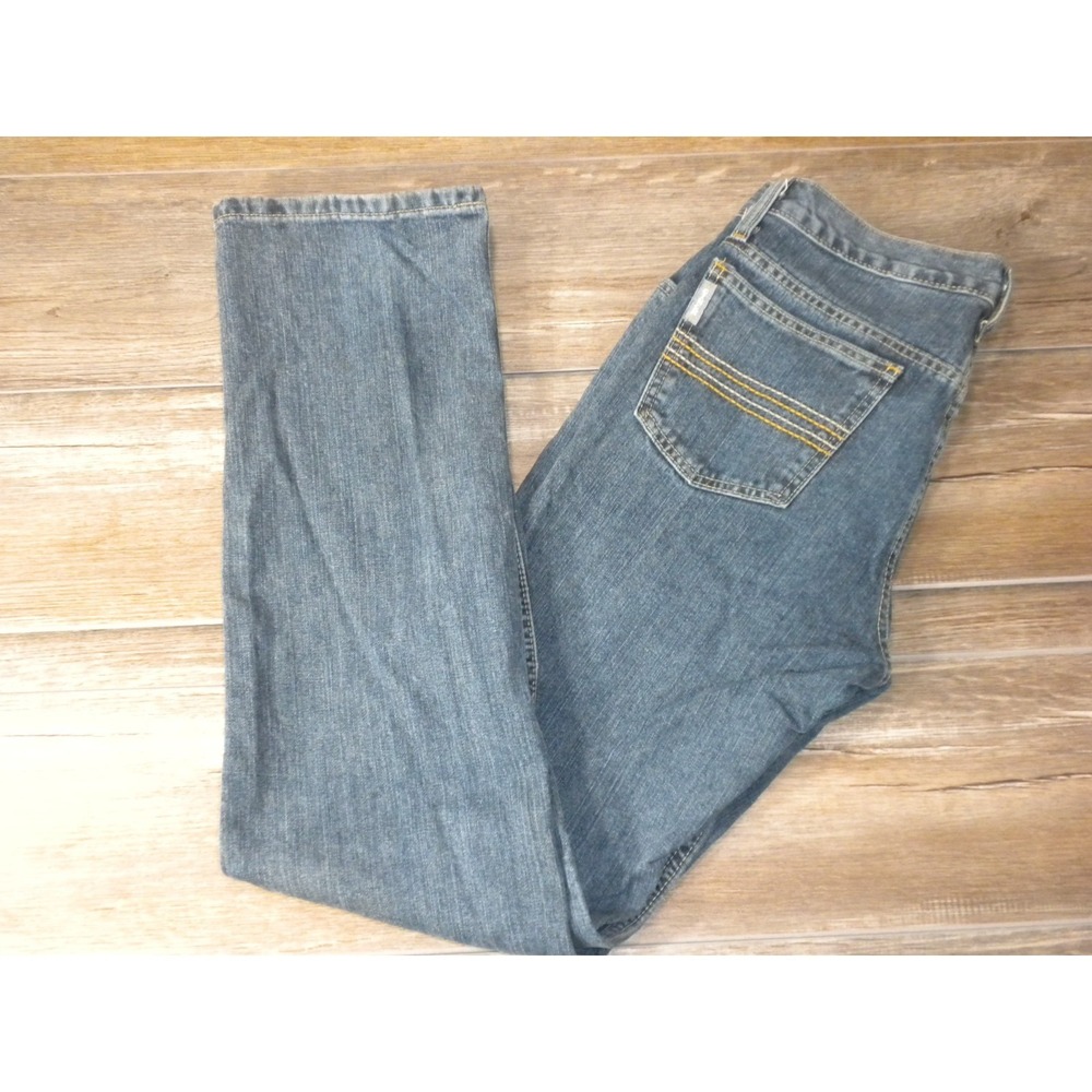 Cinch Jeans Mens 30x34 Blue Denim Silver Label Slim Straight Cowboy Western - Picture 2 of 12